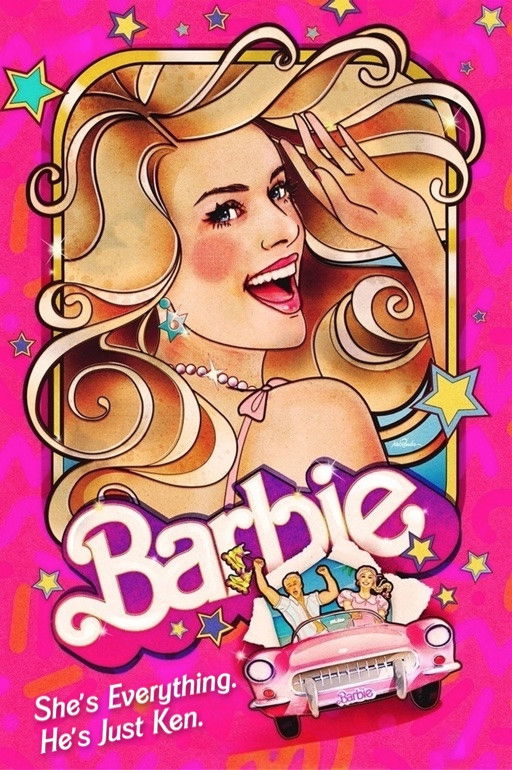 [WATCH 69+] Barbie (2023) FULL MOVIE ONLINE FREE ENGLISH/Dub/SUB Comedy STREAMINGS ������ Movie Poster