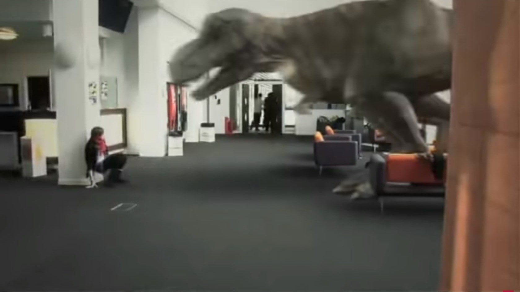 Imagem do Filme T. Rex In The Atrium