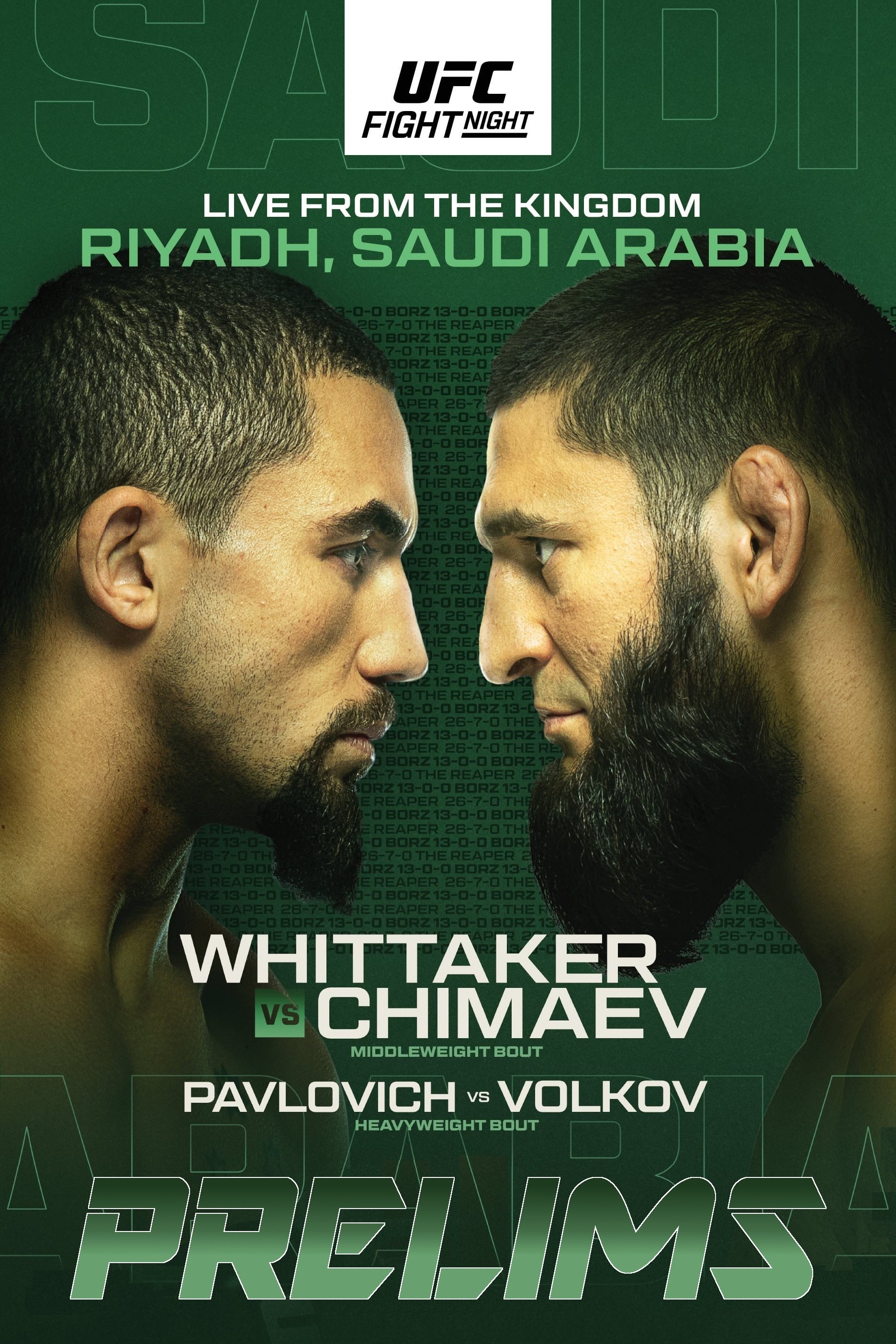 UFC on ABC 6: Whittaker vs. Aliskerov