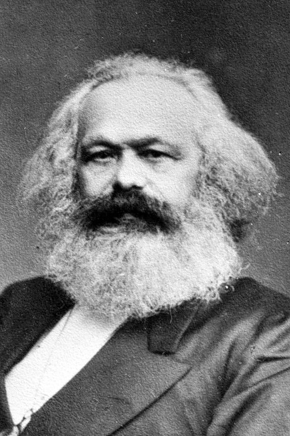 et billede af Karl Marx