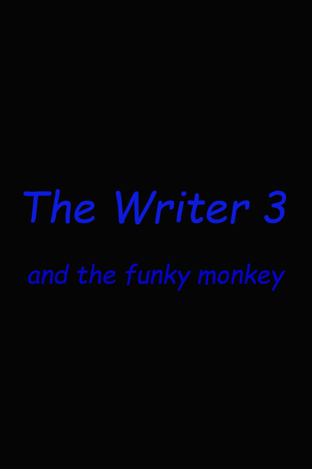 The Writer 3 Poster