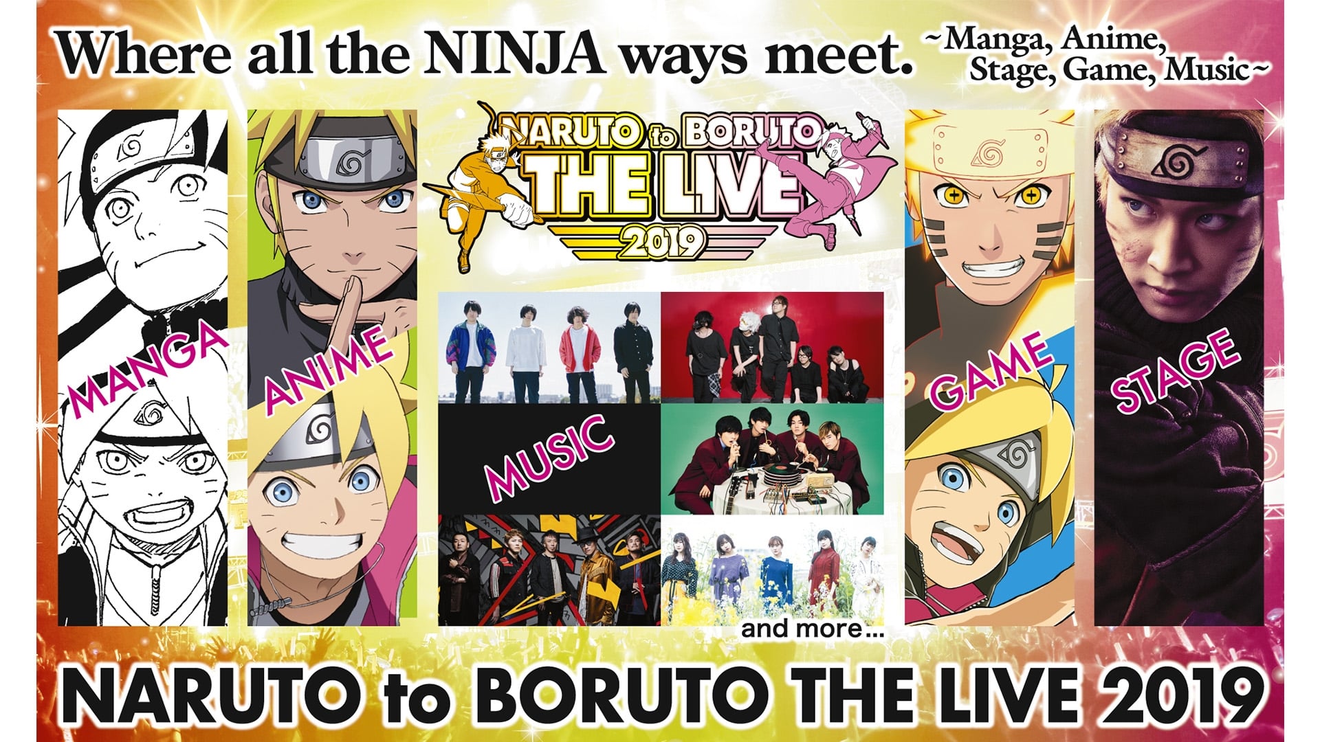 2019 NARUTO To BORUTO The Live 2019