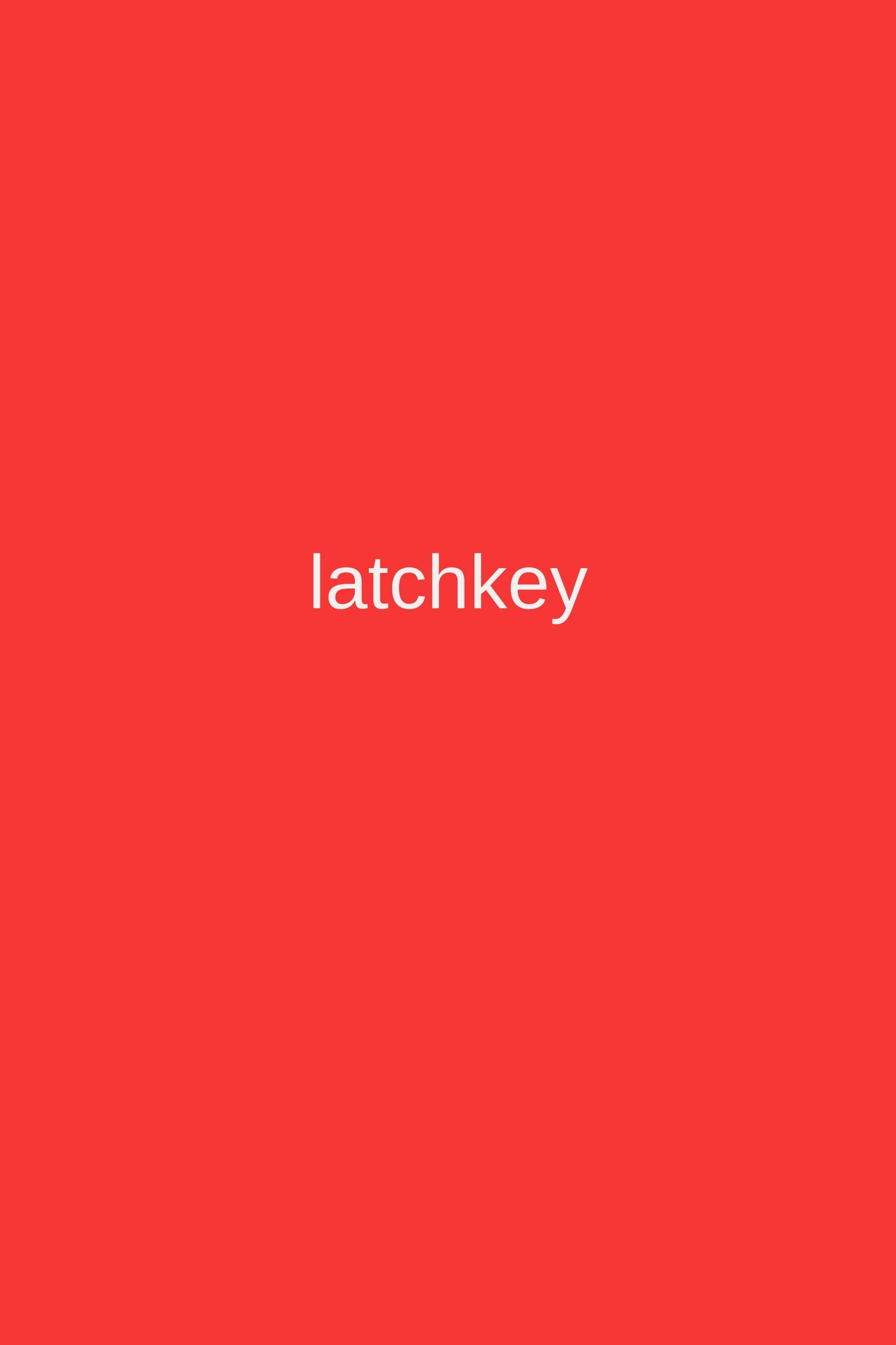 LATCHKEY (2024) Posters — The Movie Database (TMDB)