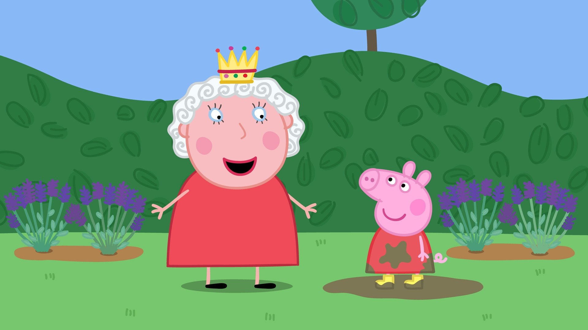 Peppa Pig Season 4 :Episode 27  The Queen