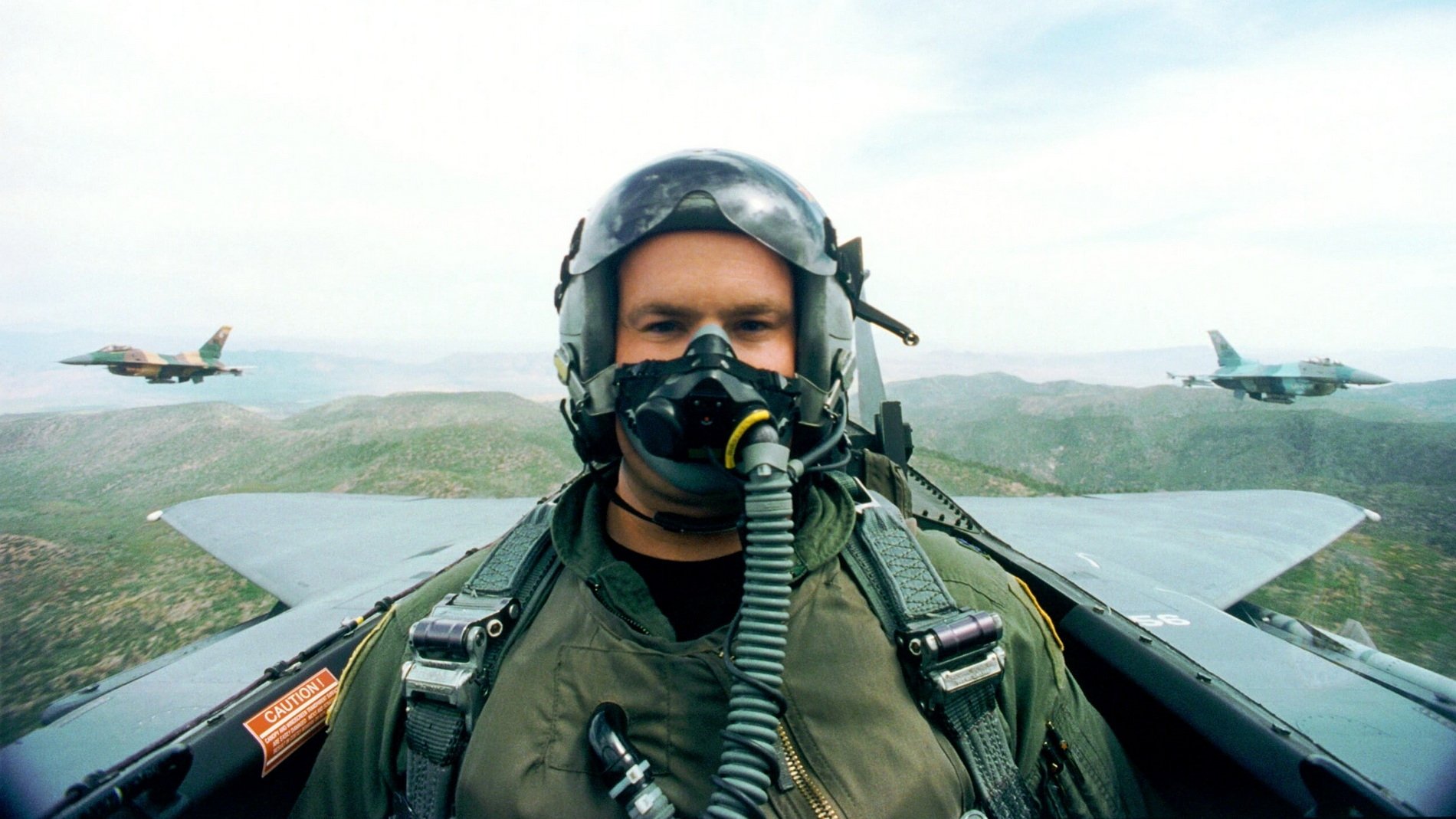 IMAX - Fighter Pilot, Operation Red Flag backdrop