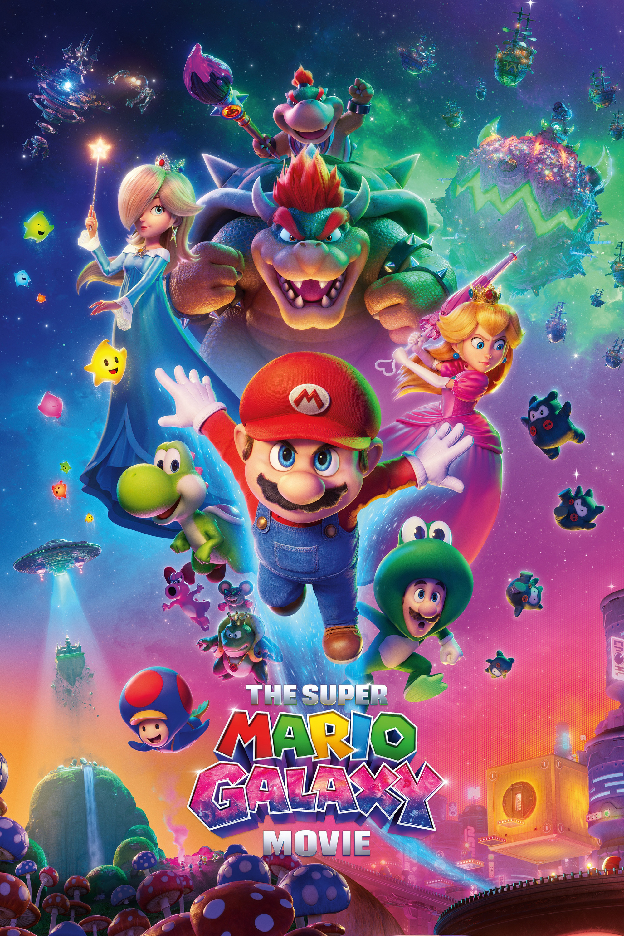 poster movie The Super Mario Galaxy Movie