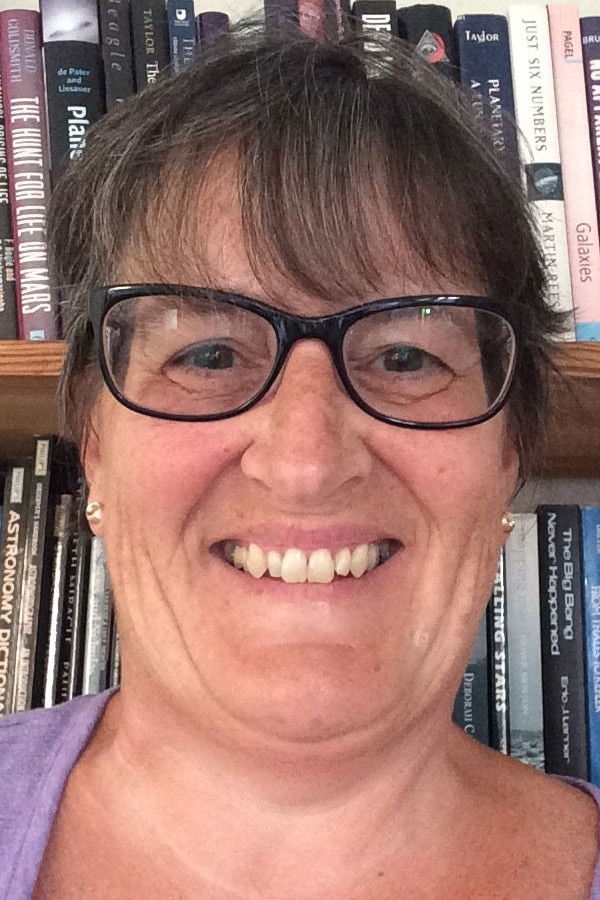 et billede af Monica Grady