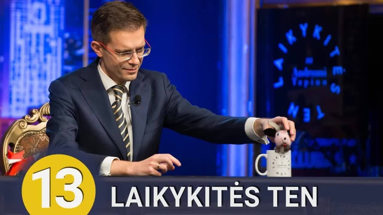 Laikykitės ten - Intelektualios satyros vakaro šou - Épisode 13