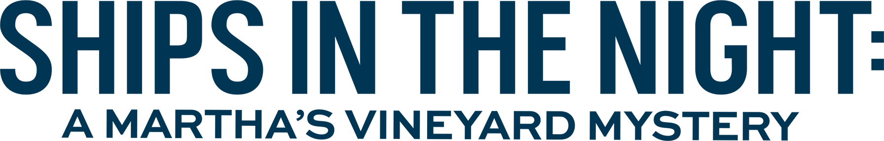 Ships in the Night: A Martha's Vineyard Mystery