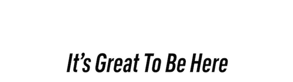 Michelle Wolf: It's Great to Be Here Logo