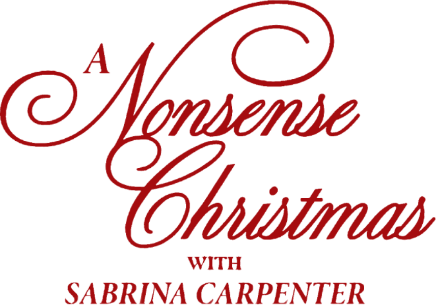 A Nonsense Christmas with Sabrina Carpenter Logo