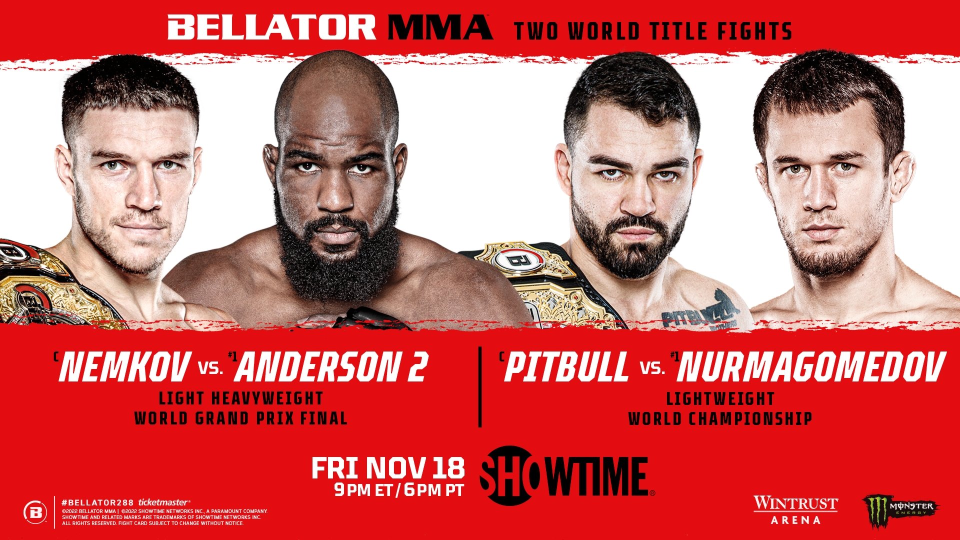 Bellator 288: Nemkov vs. Anderson 2 (2022)