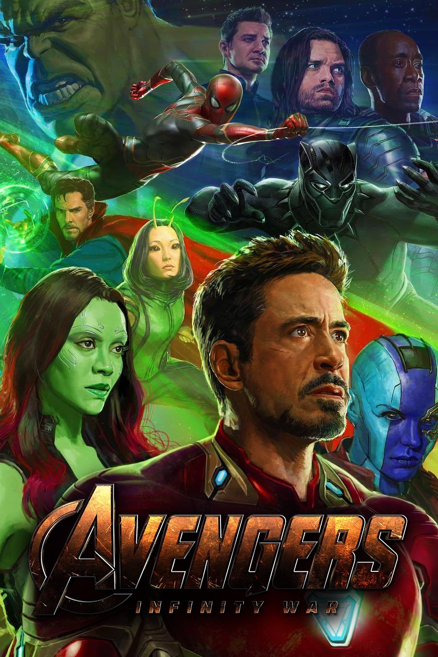 Avengers: Infinity War (2018) - Posters — The Movie 