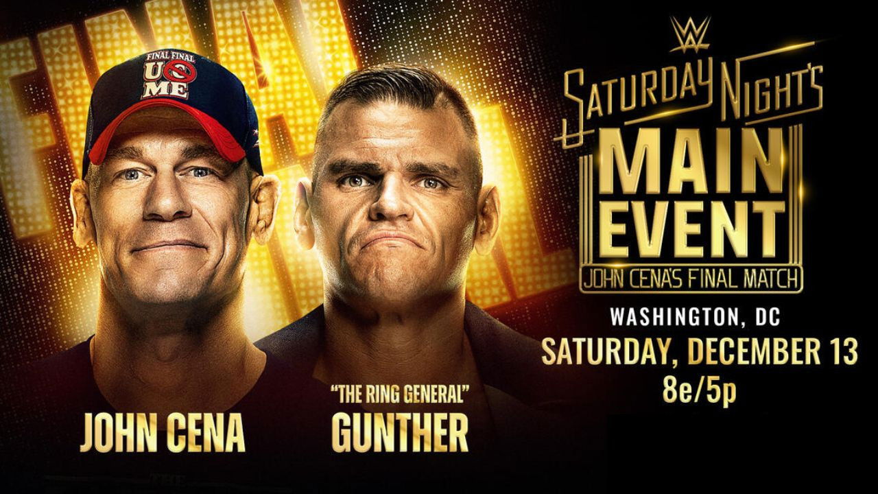 Saturday Night's Main Event - John Cena's Final Match