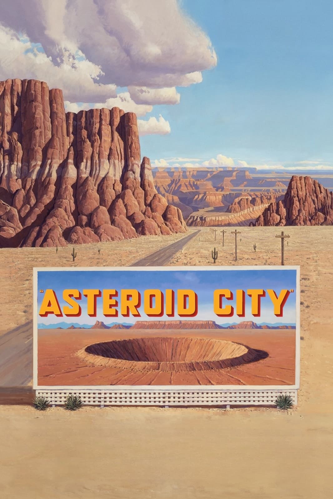 Asteroid City Movie poster