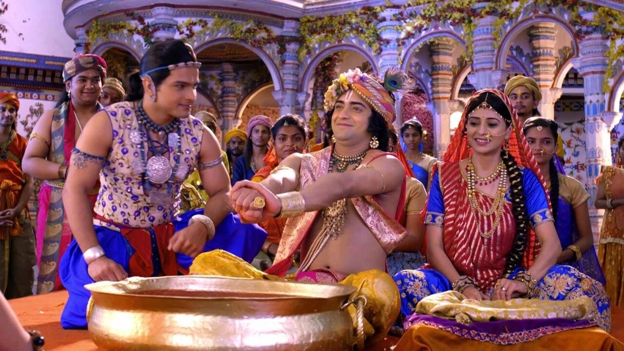 Thumbnail for Krishna Competes with Radha Season 1 Episode 215