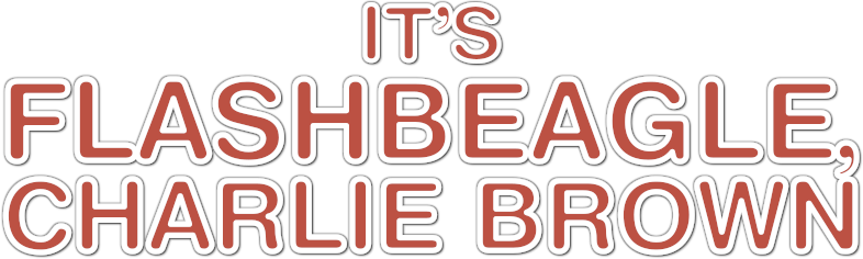 It's Flashbeagle, Charlie Brown Logo