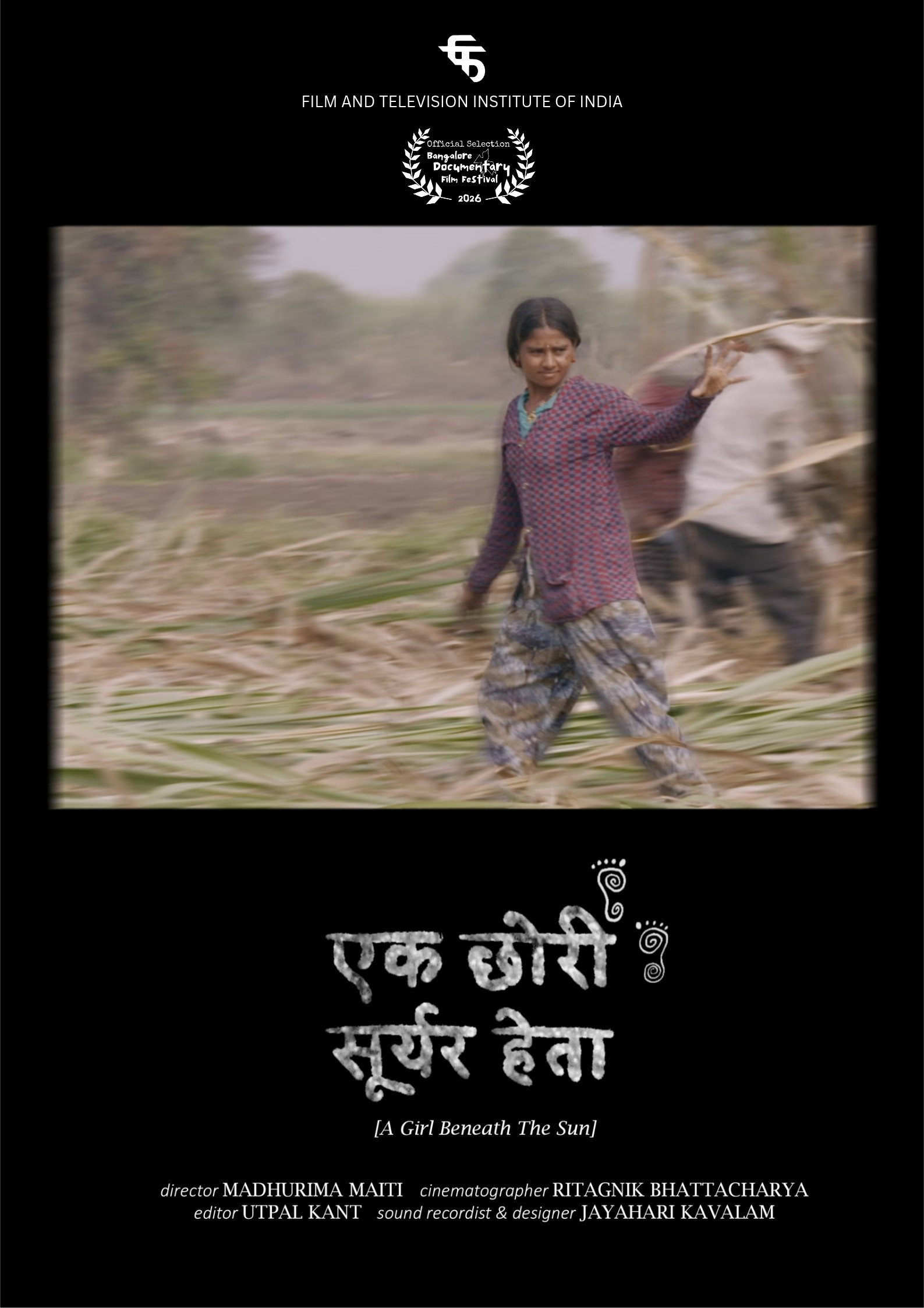 The Girl Beneath The Sun poster