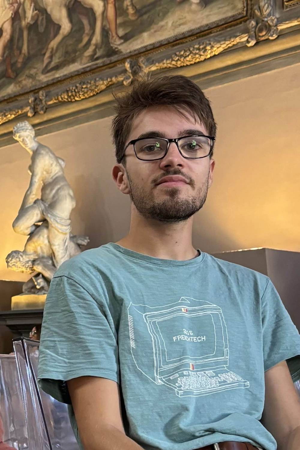 et billede af Hugo Porchet