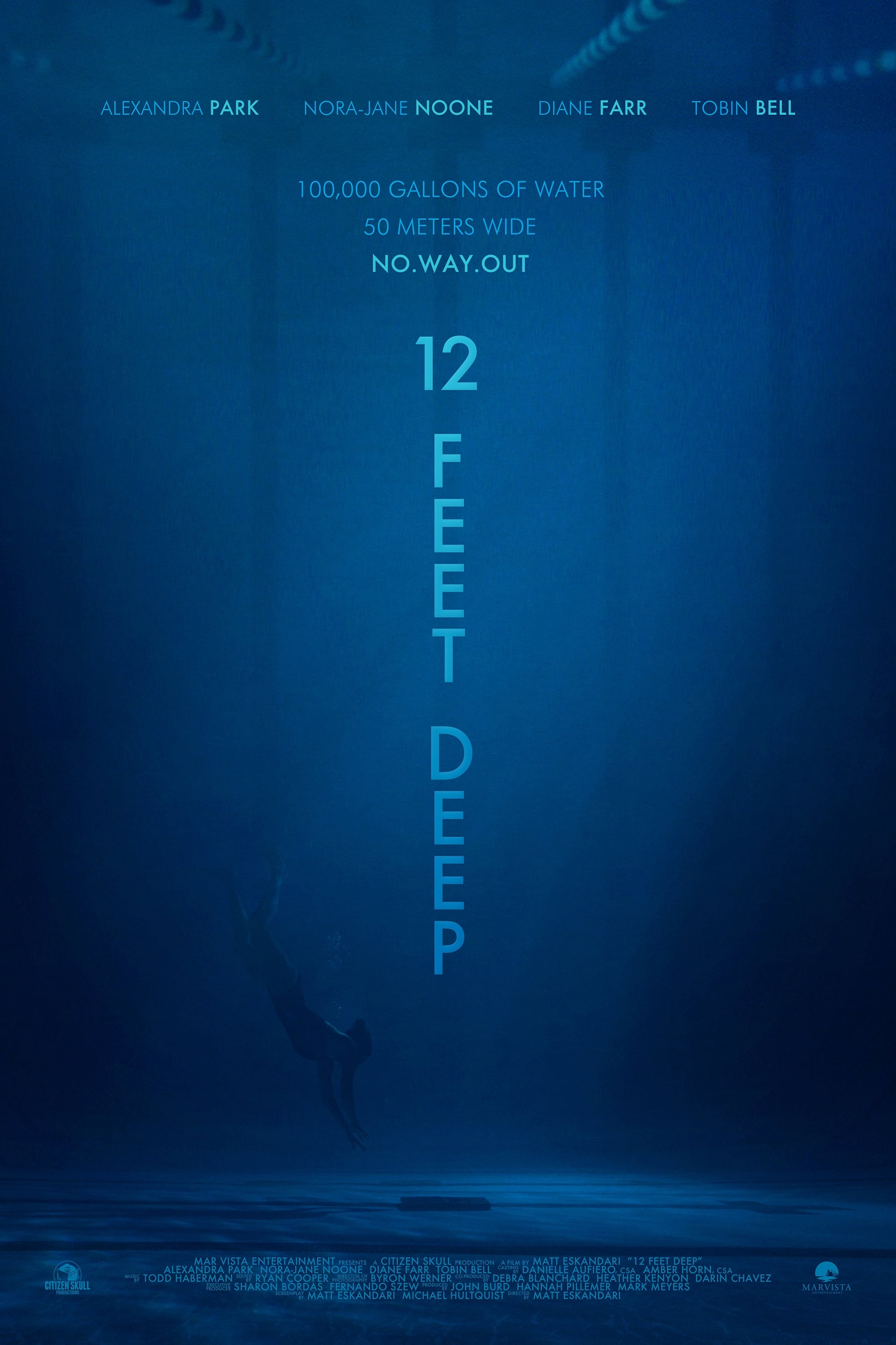 12 Feet Deep Movie poster