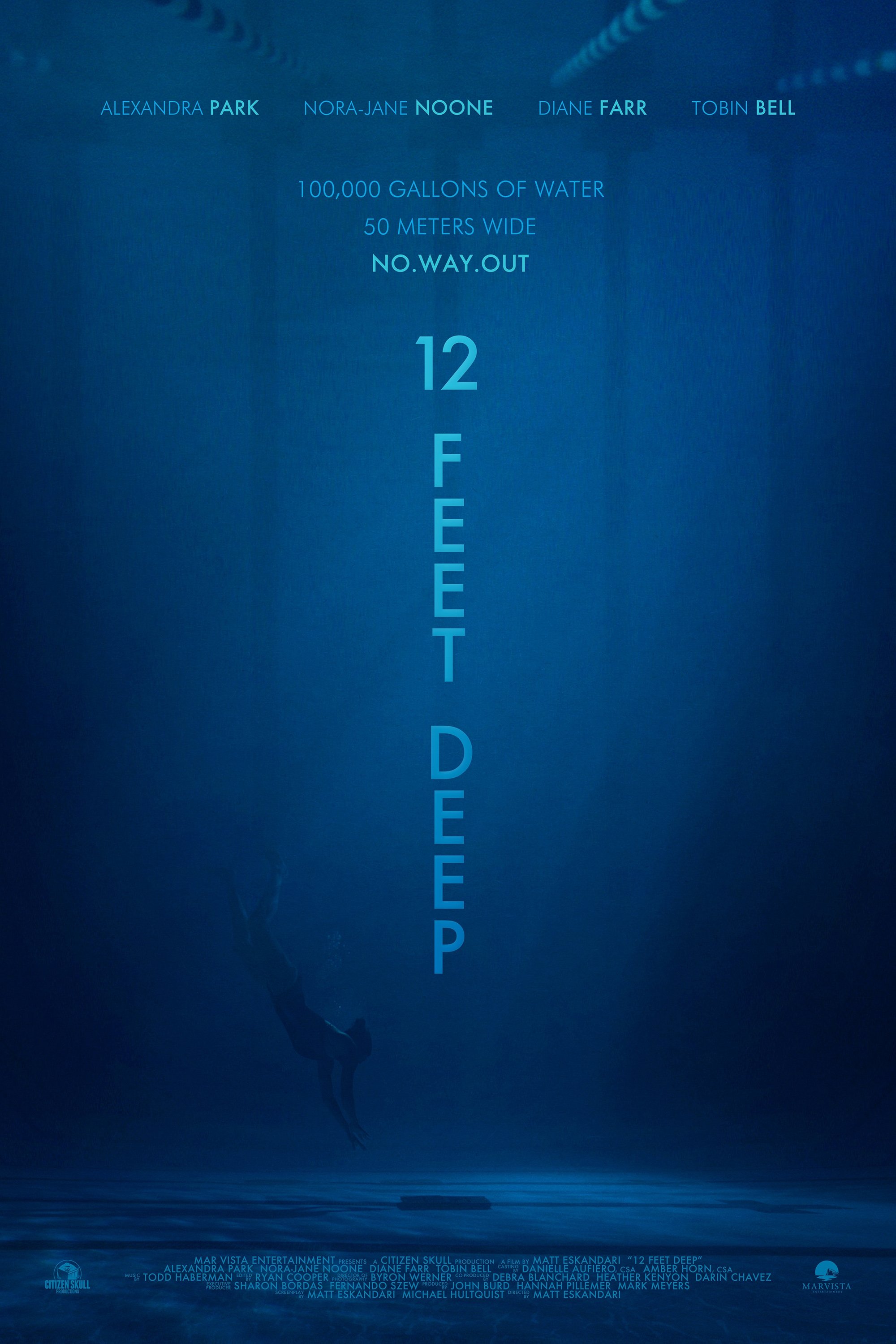 12 Feet Deep Movie poster