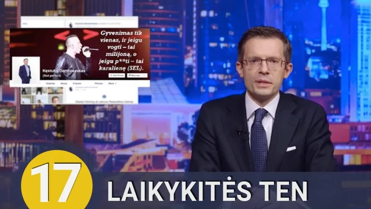 Laikykitės ten - Intelektualios satyros vakaro šou - Épisode 17