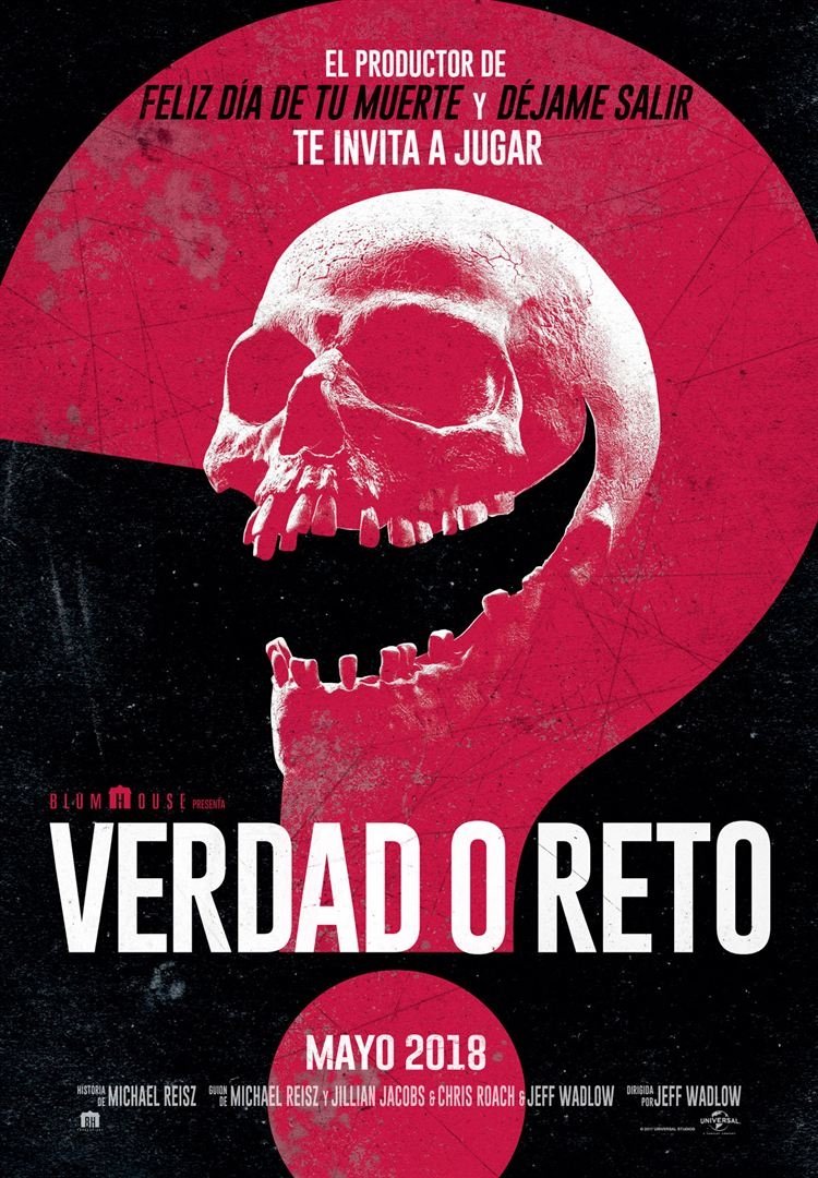 Póster Verdad o Reto