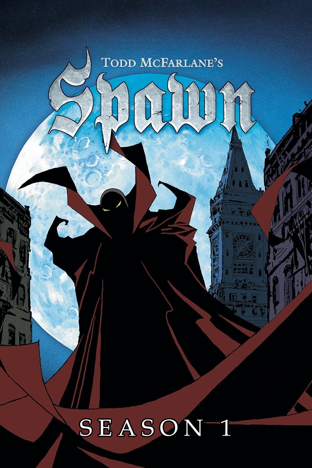 Capa da 1º temporada da série Spawn - O Soldado Do Inferno