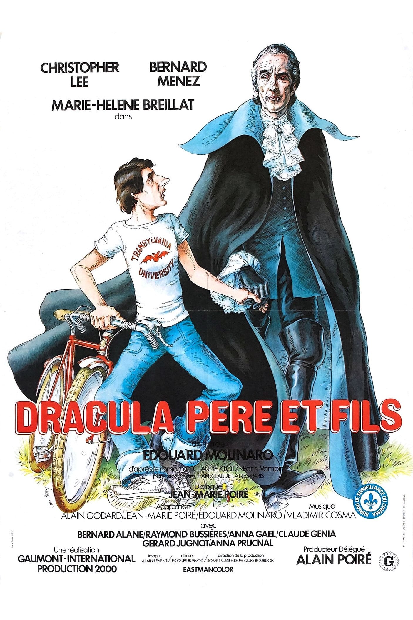 Affiche du film Dracula père et fils 175628