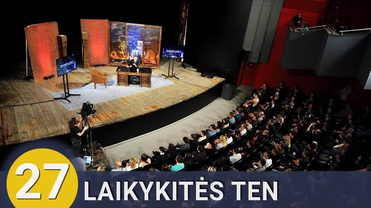 Laikykitės ten - Intelektualios satyros vakaro šou - Épisode 27