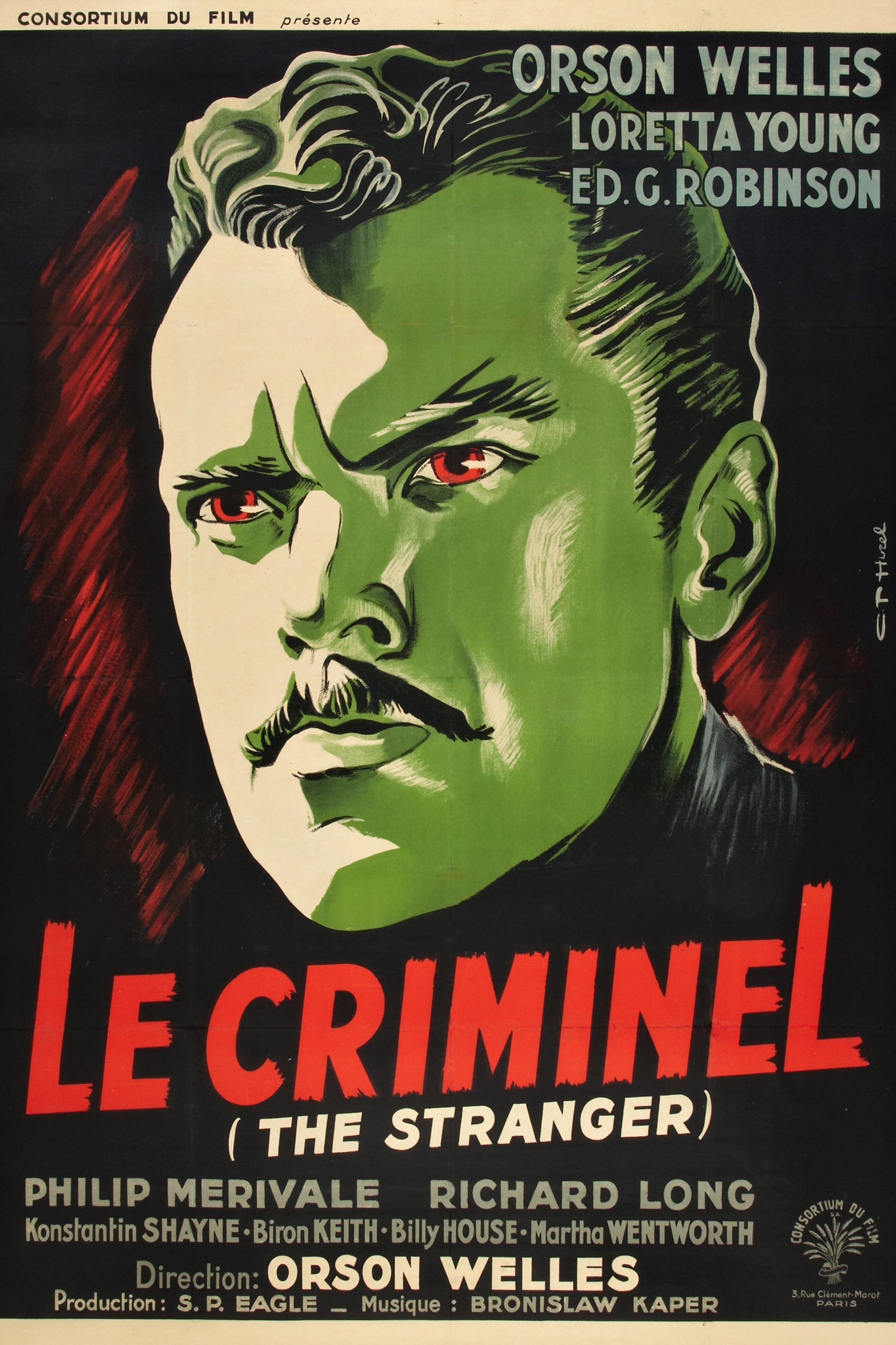 Affiche du film Le Criminel 11221