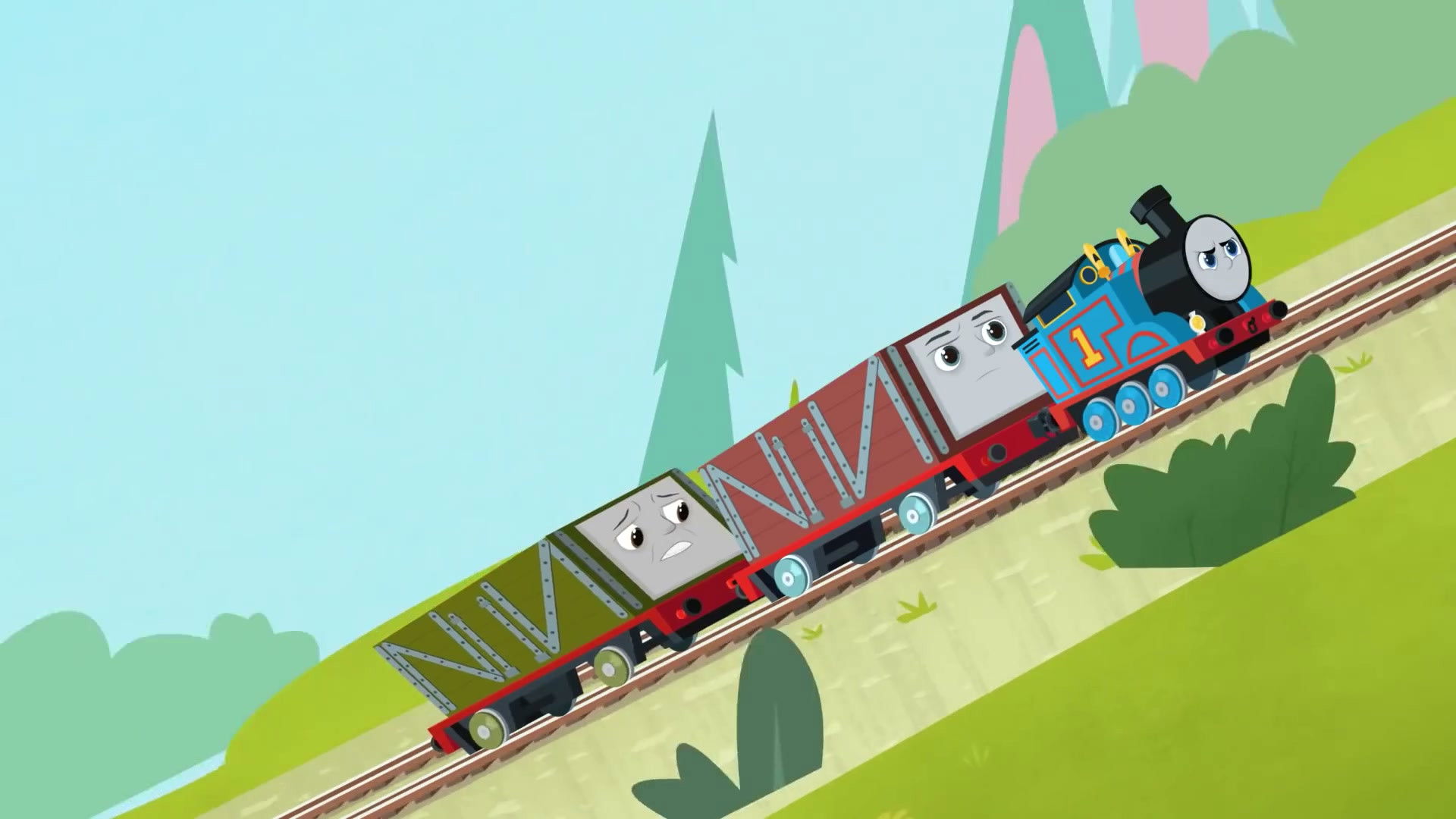 Thomas & Friends: All Engines Go! Season 0 :Episode 9  Thomas and the Troublesome Trucks