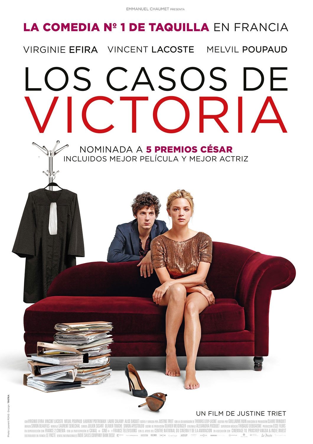 Póster Los casos de Victoria