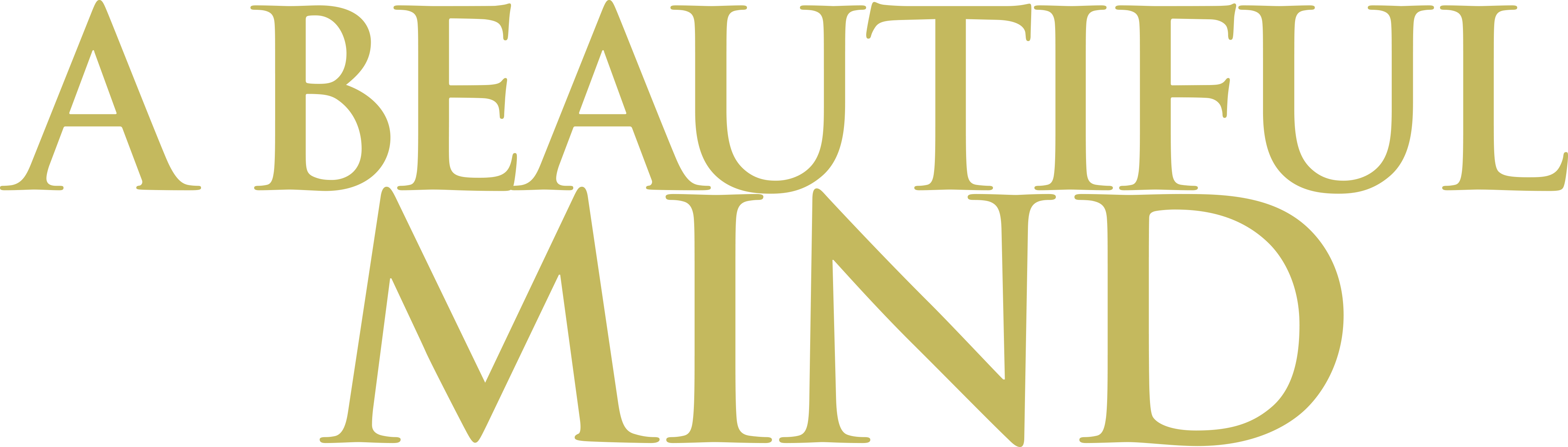 A Beautiful Mind Logo