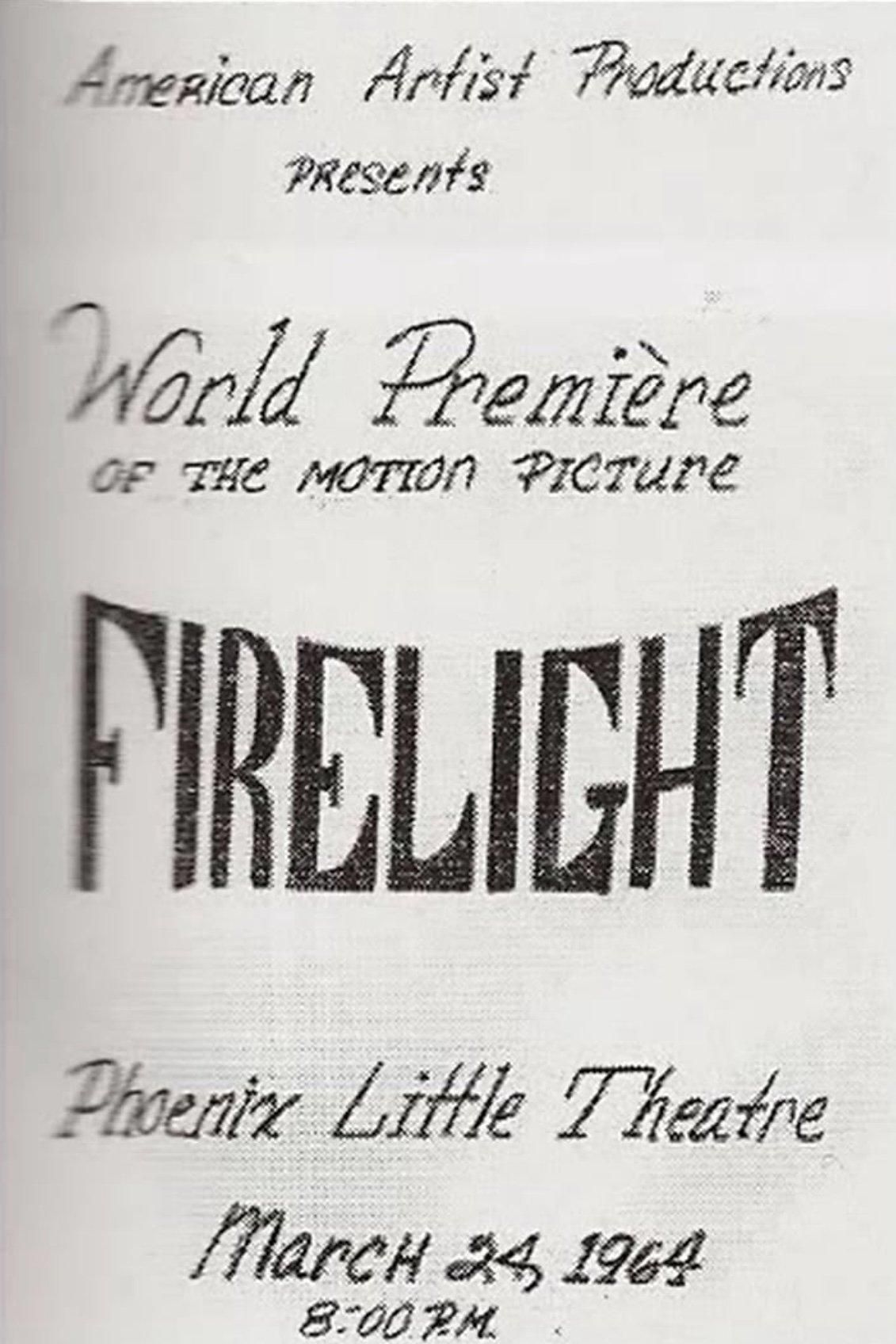 Movie image of : Firelight