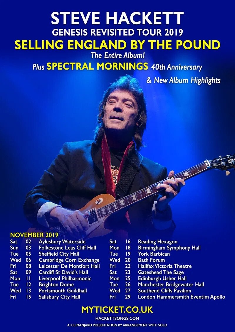 Steve Hackett: Selling England by the Pound & Spectral Mornings, Live at Hammersmith