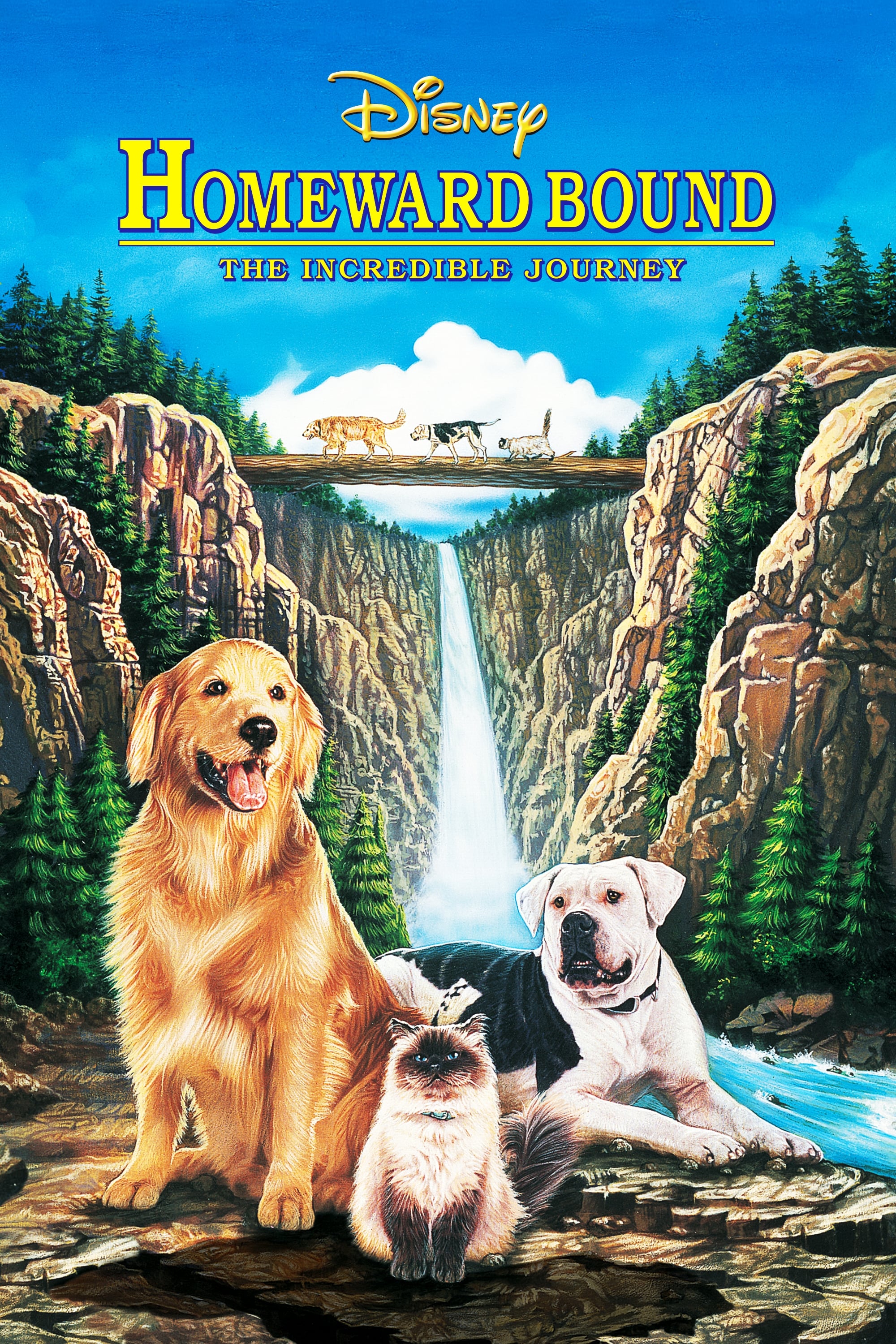 Homeward Bound: The Incredible Journey (1993) | The Poster Database (TPDb)