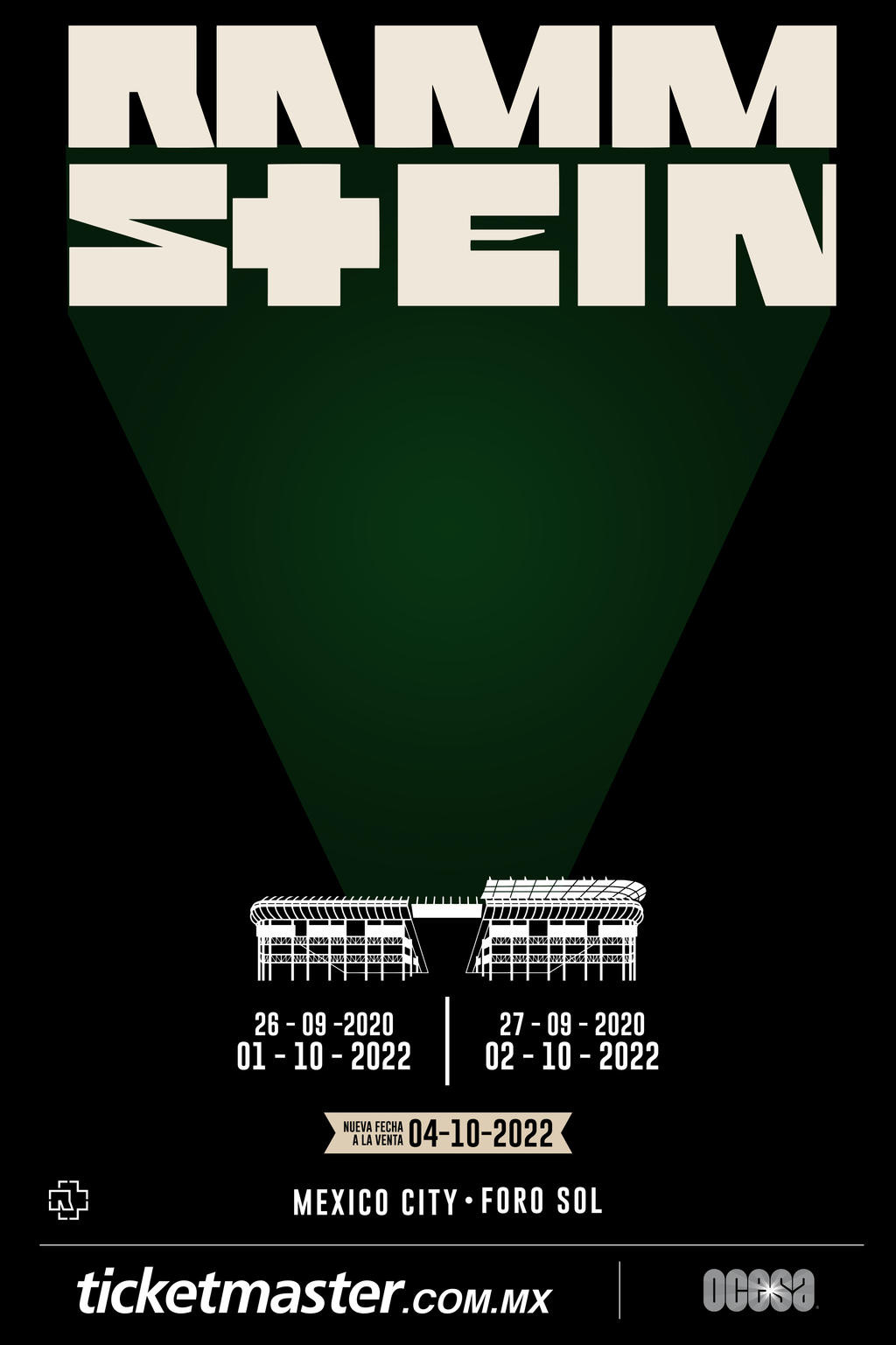 Rammstein: Live in Mexico City Poster