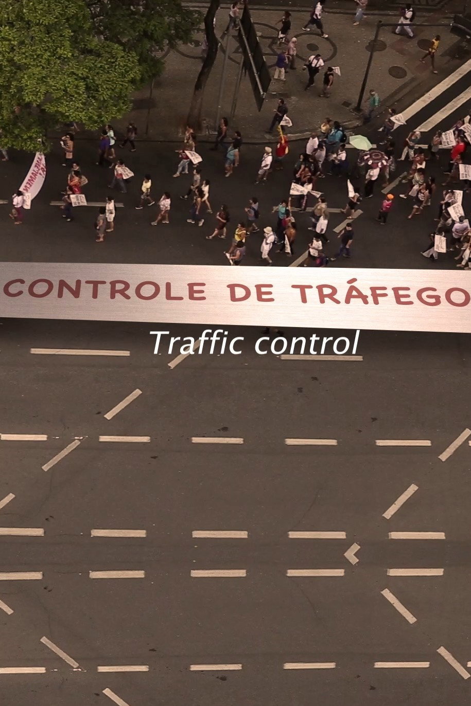 Controle de Tráfego Poster