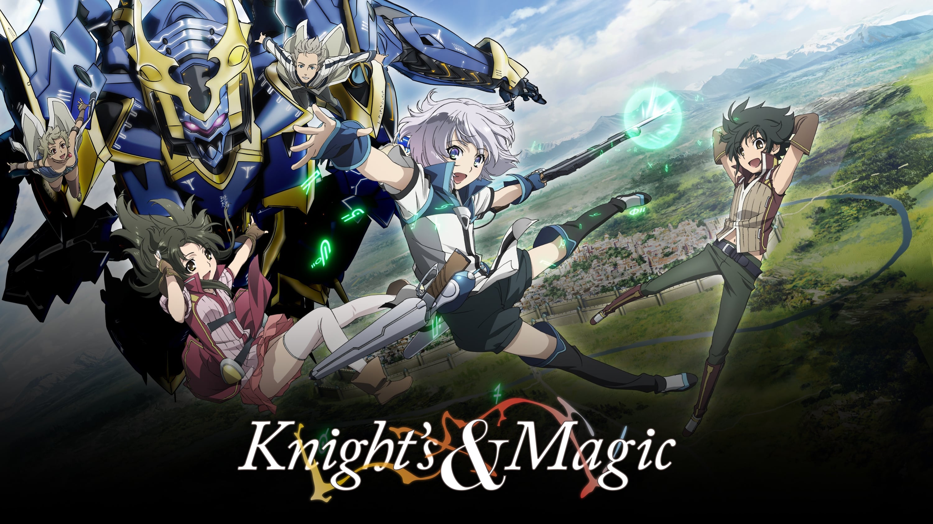 🛠Knight's & Magic (2017) #knights&magic #knightsandmagic #anime