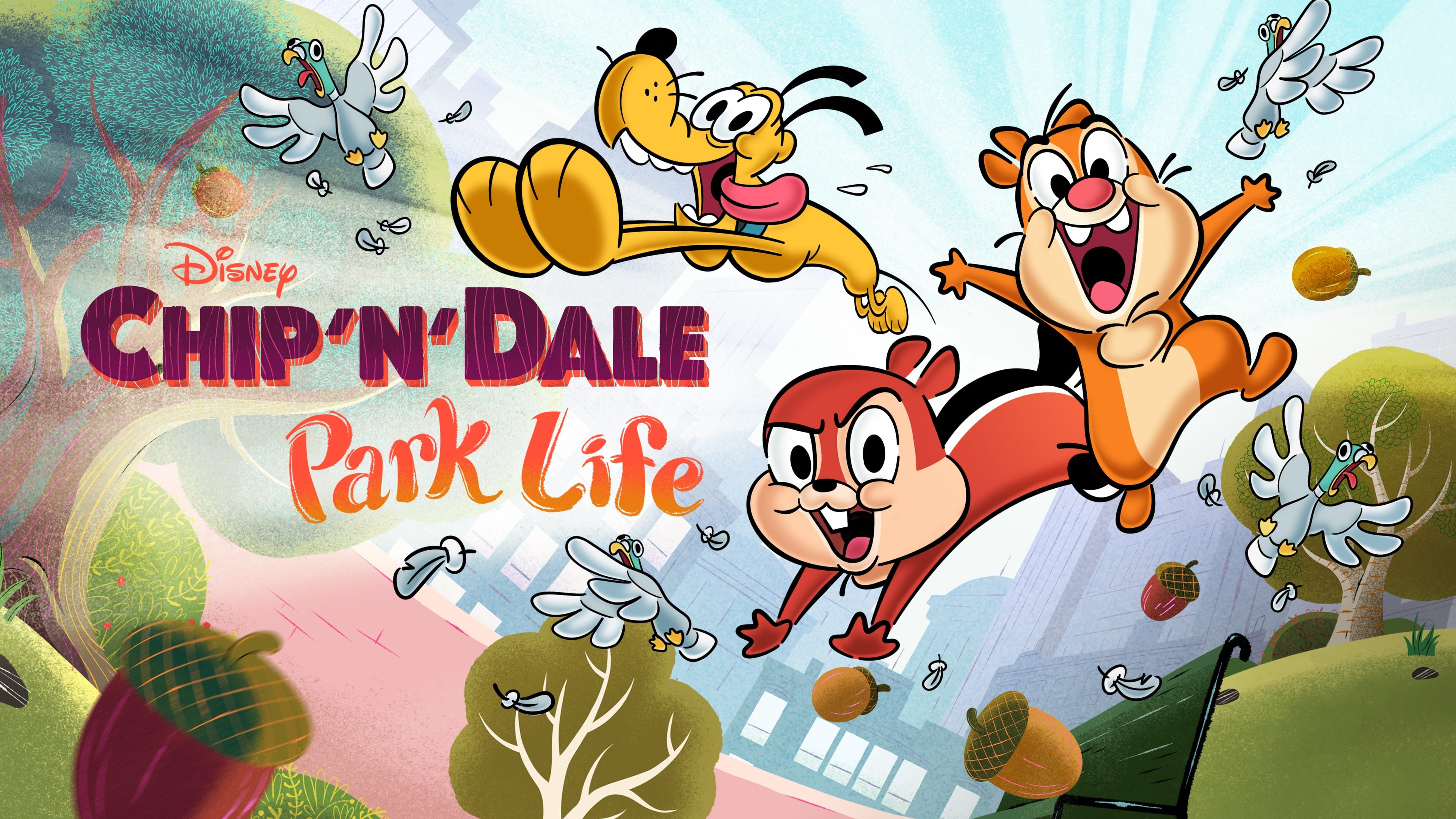 Chip y Dale: la vida en el parque