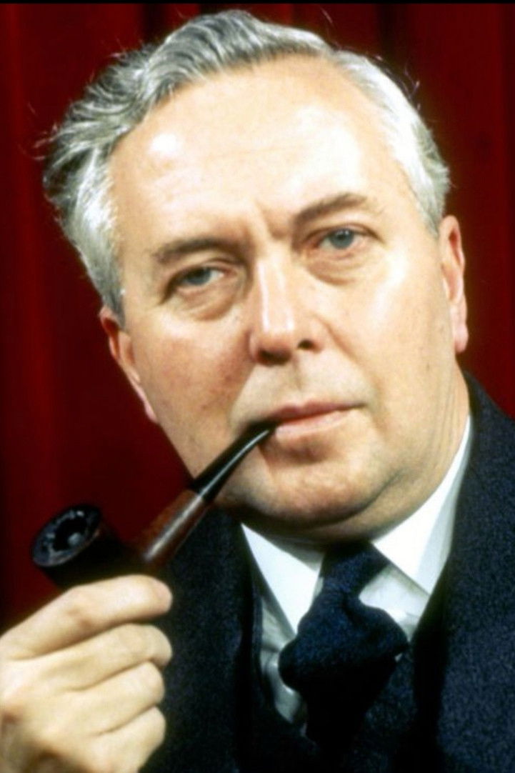 et billede af Harold Wilson