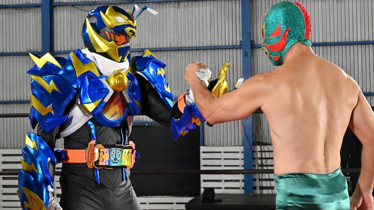 Kamen Rider Season 34 :Episode 5  Burn! Fight! Wrestler G!