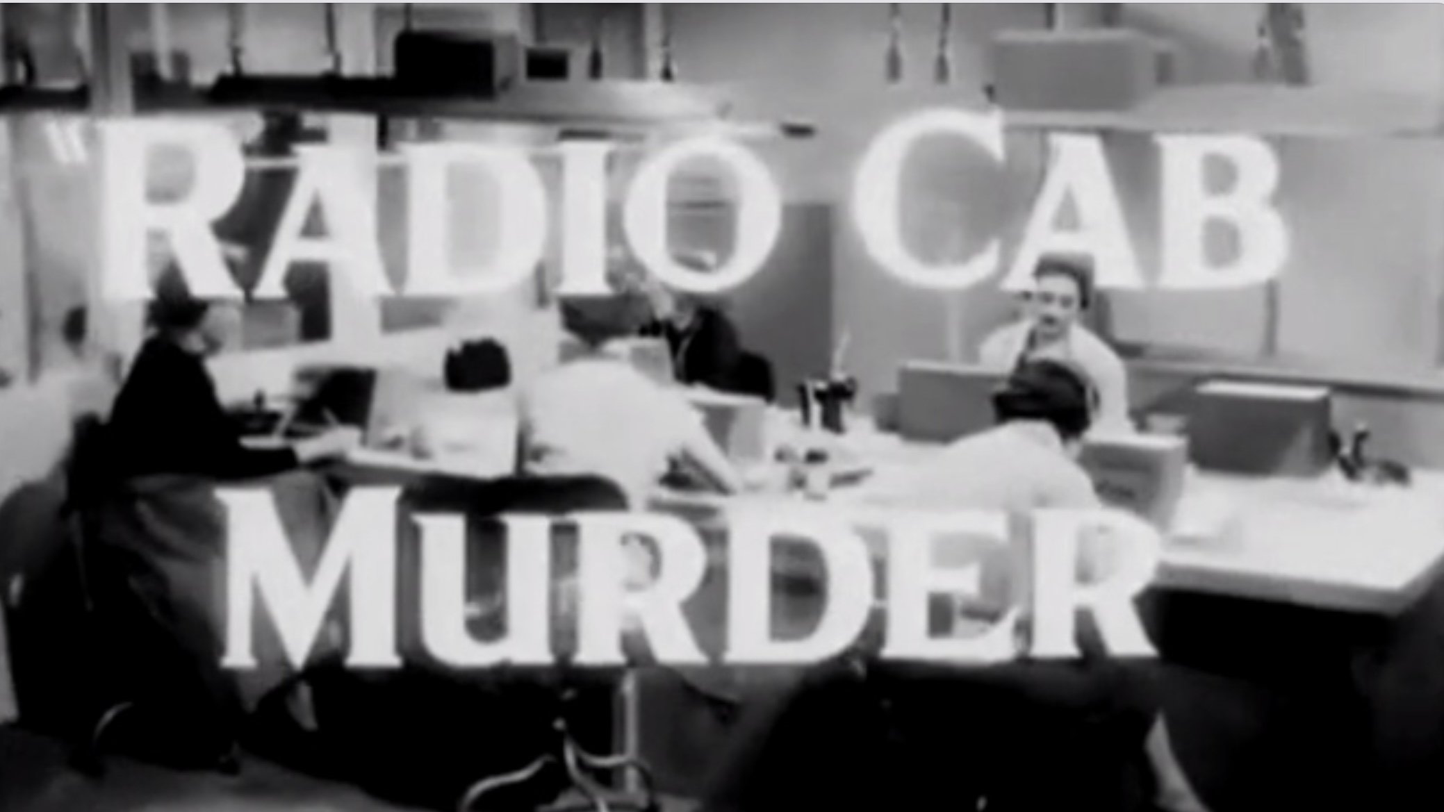 Radio Cab Murder (1954)