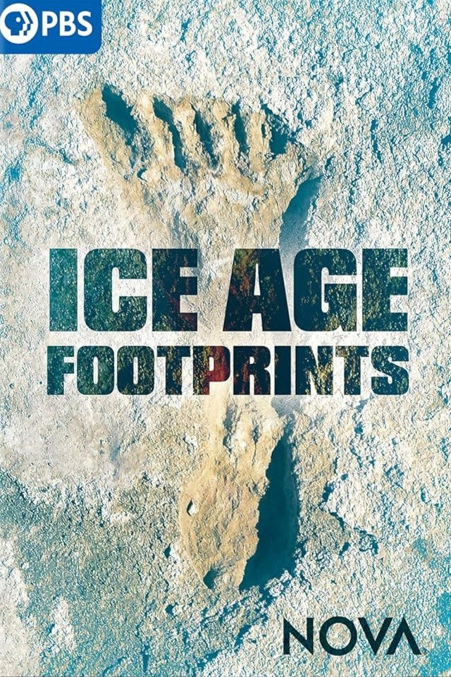Ice Age Footprints (2022) - Kirk Johnson Credit Poster