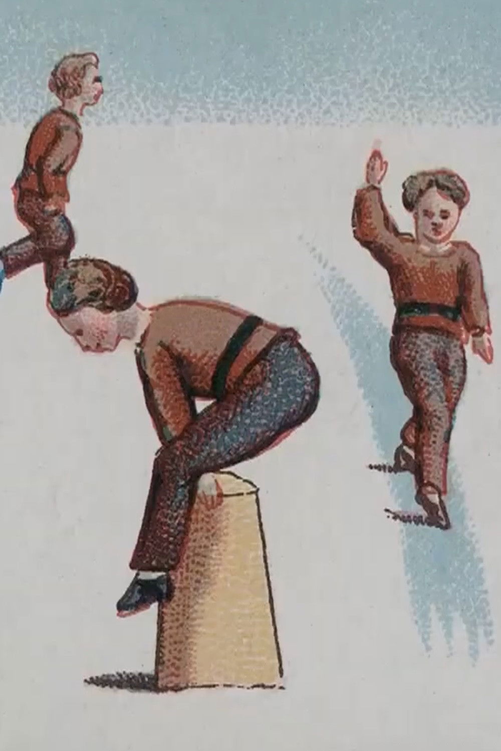 Plakat, der markedsfører La Glissade