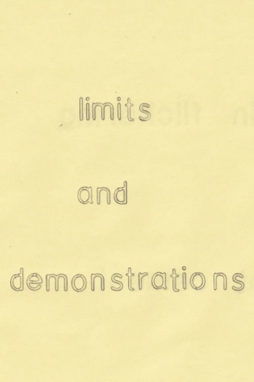 Poster for Limits and Demonstrations
