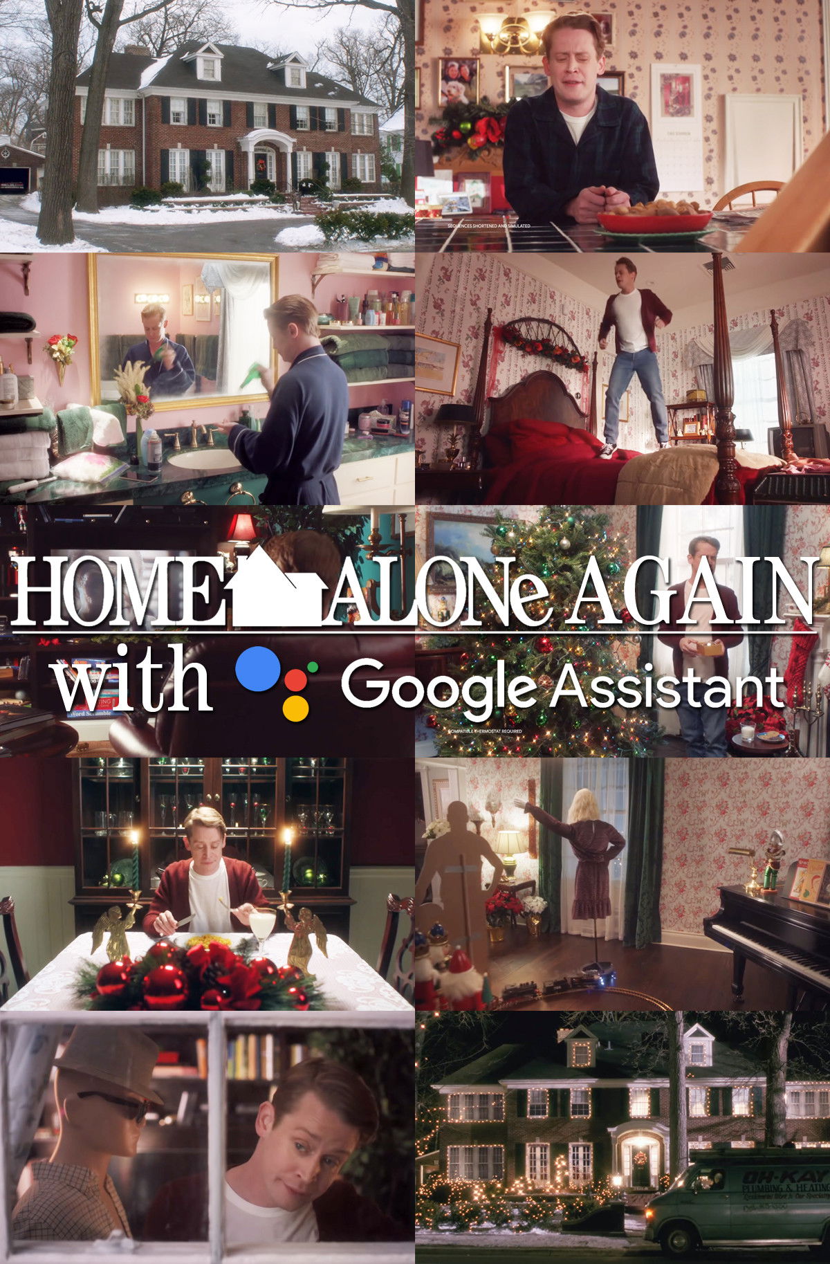 Home Alone Again with the Google Assistant (2018) The Poster Database