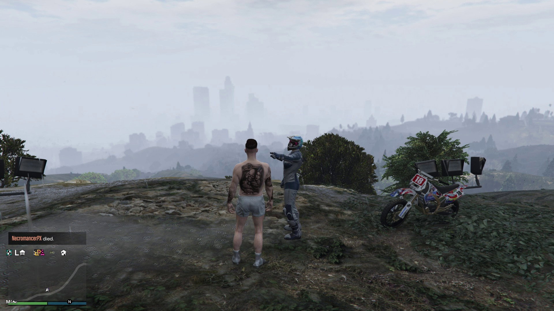 Rhythm Zero Los Santos Backdrop Blur