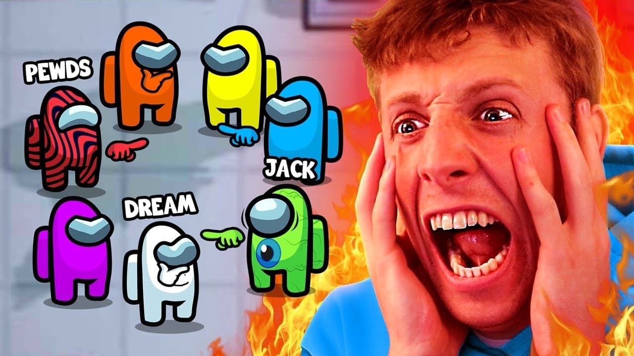Thumbnail for SIDEMEN play AMONG US but everyone RAGES at each other Season 1 Episode 5